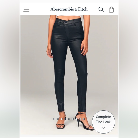 Abercrombie & Fitch Denim - Abercrombie & Fitch High Rise Super Skinny Ankle Jean